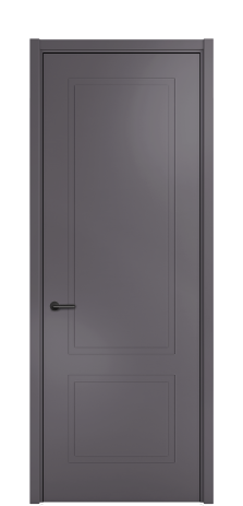 Дверь межкомнатная Плэйн 2 Цвет Лиловый Покрытие Эмаль  Наличник L 50 Цена 40668