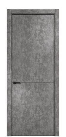 Дверь межкомнатная Слот 10-001 Цвет Айс какао Покрытие ПВХ ФАКТУРНЫЕ Наличник  L 75 Цена 36863