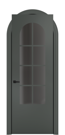 Дверь межкомнатная А-Сиена 10 DGO Цвет Пихтовый Покрытие ЭМАЛИ Эмаль Наличник  AF 90 Цена 115914