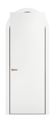 Дверь межкомнатная А-Ансе Цвет Белый Покрытие ЭМАЛИ Эмаль Наличник  AP 90 Цена 100073